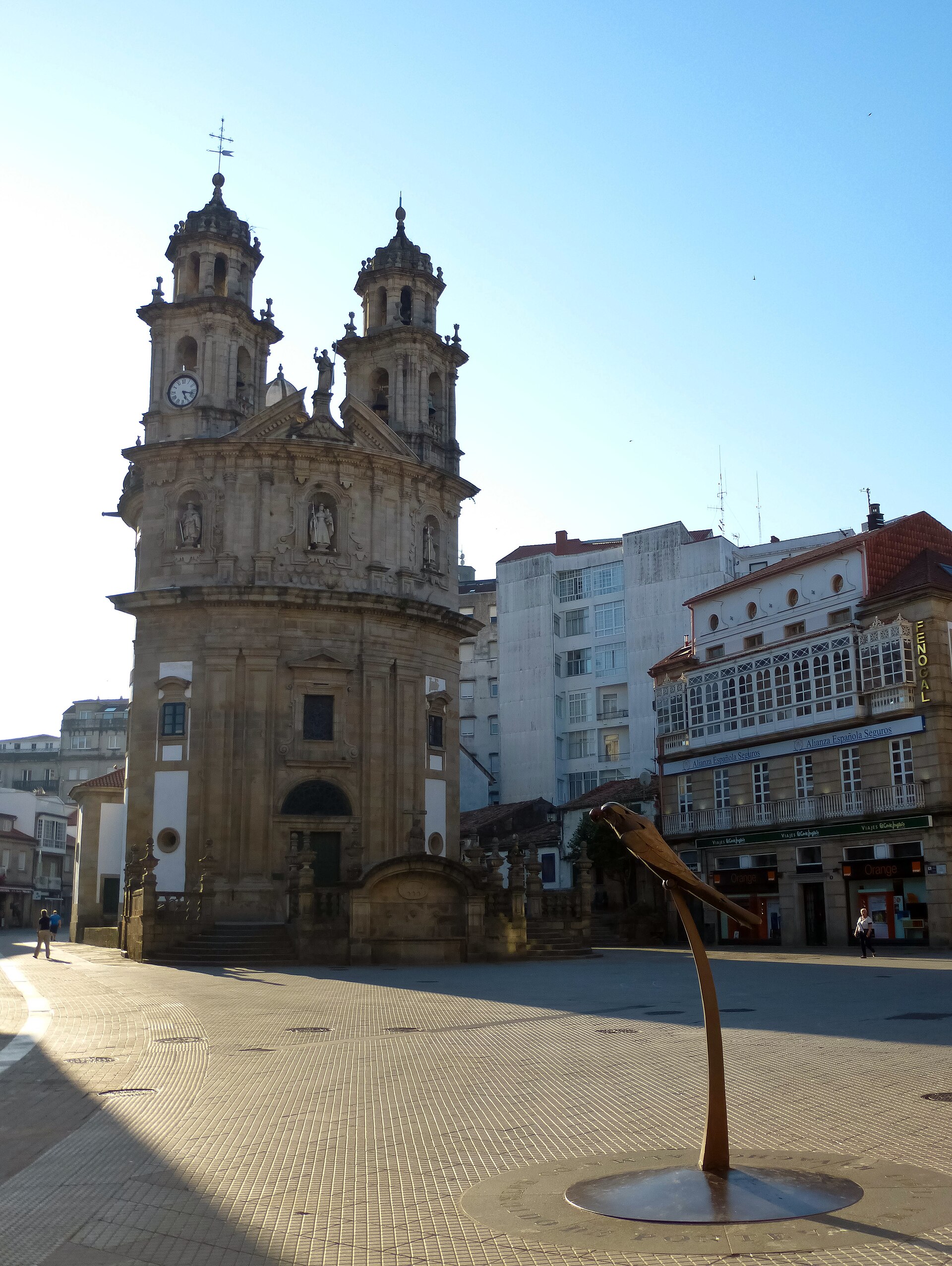 Sanctuary of the Virgen Peregrina in Pontevedra